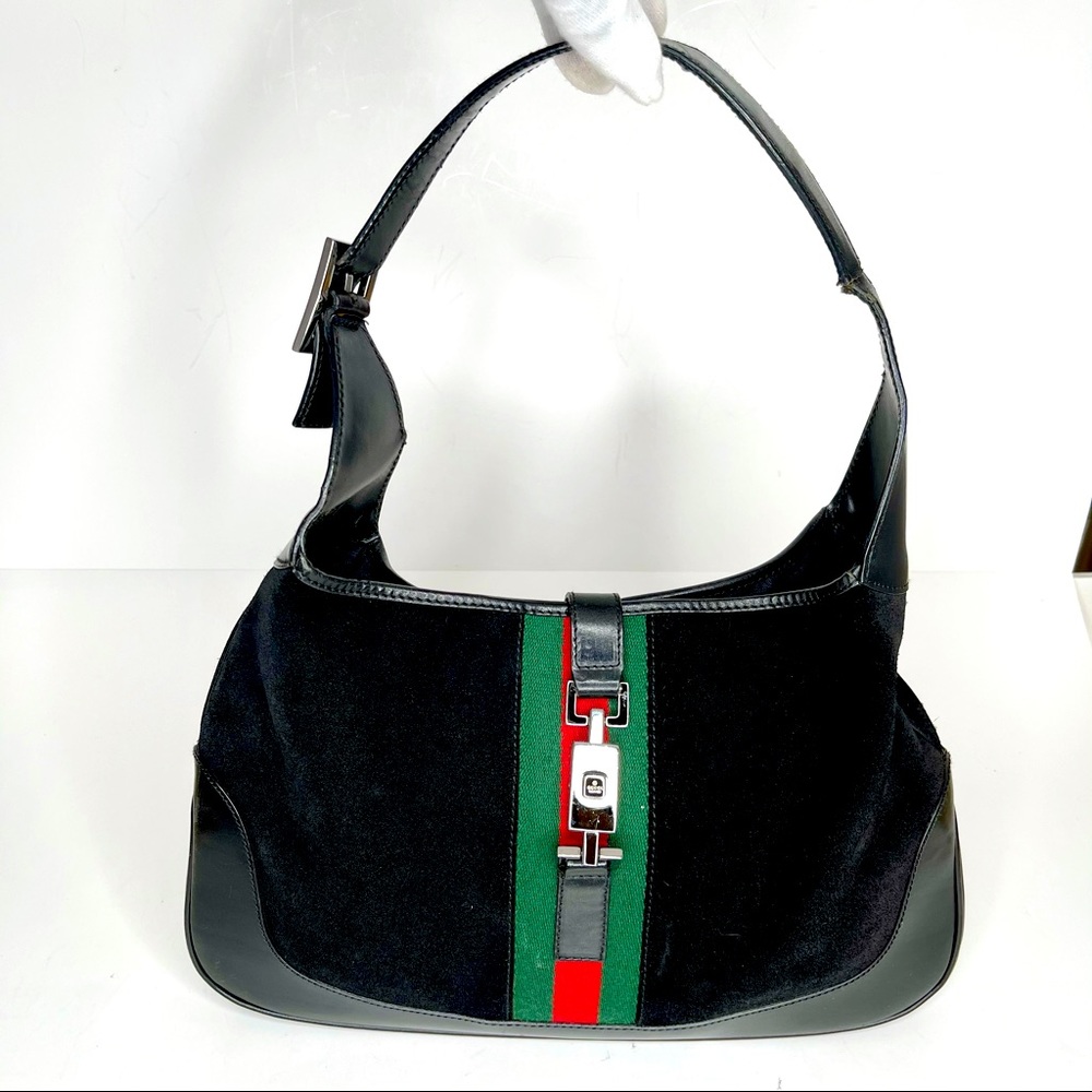 Gucci Jackie O Suede/Leather Sherry line